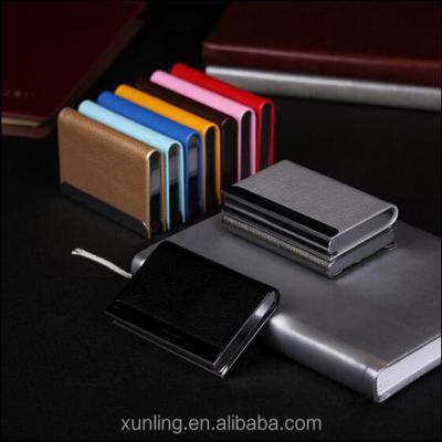 China Cheap Business Card Holder Business Card Holder And Metal Business Clear Leather Card Case for sale