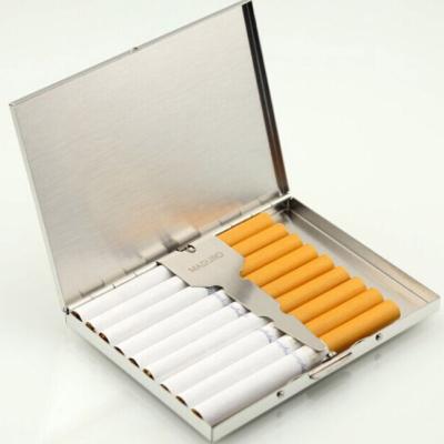 China Factory Durable 20pcs Capacity Mens Aluminum Alloy Case For Cigarette Box for sale