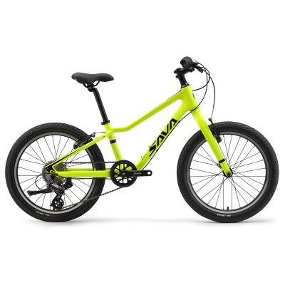 중국 Yellow SAVA Children Carbon Road Bike 20 Inch V Brake Kids Bicycle 판매용