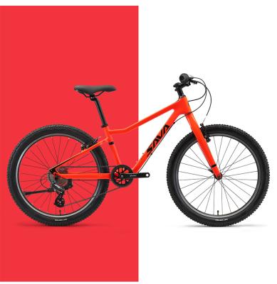 China Red SAVA Kids Carbon Bike 24 Inch V Brake Children Bike zu verkaufen