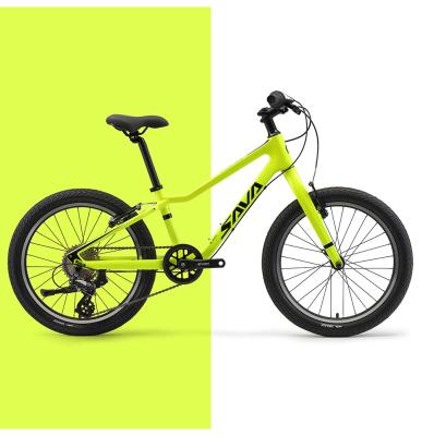 China 40 Inch SAVA Children Carbon Road Bike Yellow V Brake Kids Bicycle zu verkaufen