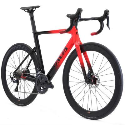 중국 700C SAVA 풀 카본 로드 바이크 SHIMANO ULTEGRA R8000 Fizik 안장 판매용