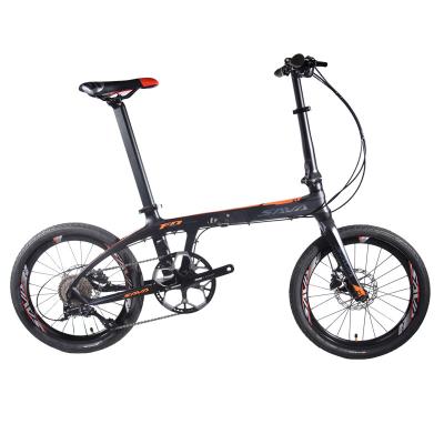 China Kohlenstoff-Faser materielles ISO/CE Sava Carbon Folding Bikes TORAY T800 zu verkaufen