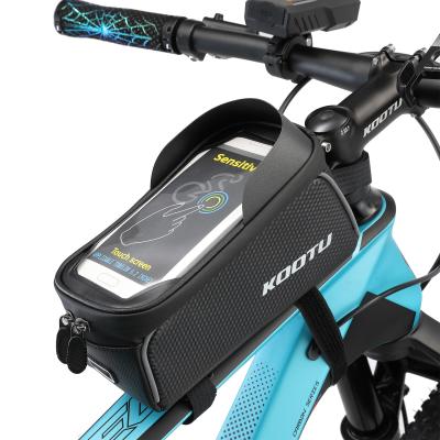 Chine Sac de cadre de bicyclette de KOOTU pour le téléphone avec le sac de vélo de preuve de l'eau d'écran tactile de téléphone à vendre