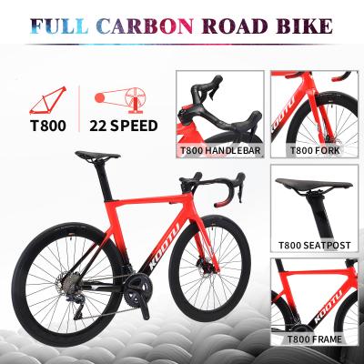 China Rennrad CE/ISO 56cm KOOTU, verstecktes Kabel Sava Disc Road Bike zu verkaufen