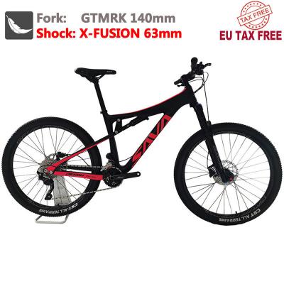 Chine vélos de montagne du carbone 14kg, plein vélo de Mtb de suspension de 27,5 CAD à vendre