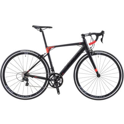 China Schwarzes rotes Kohlenstoff-Rennrad-Aluminiumlegierungs-Material 10.3kg SAVA R8 mit Rad 700C zu verkaufen