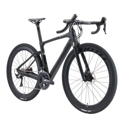 China SAVA Carbon Fibre Gravel Bike, bici del camino de los frenos hidráulicos de los 47cm en venta