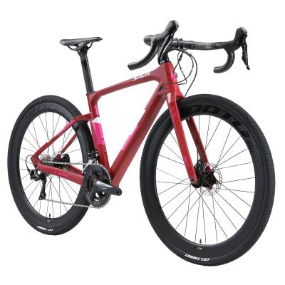 China Bici de la grava de la fibra de carbono de R11 9.5kg con velocidad de SHIMANO R8020 22 en venta