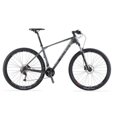 China Fork Suspension Savadeck 2.0 Carbon Mountain Bike SHIMANO ALTUS M2000 27 Speed for sale