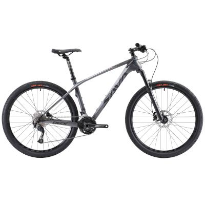 China Black Grey SAVA Carbon Fiber Mountain Bike DECK1.0 3x12 Speed for sale