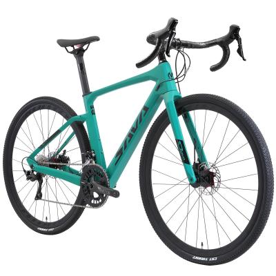 Chine Vélo de route de gravier de carbone de SAVA R11, vélo de Shimano de la vitesse R3000 18 à vendre