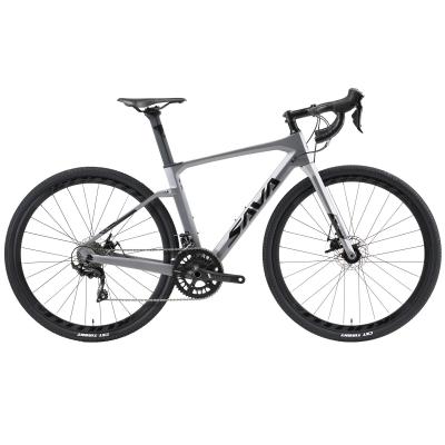 Chine cadre de fibre de carbone du vélo TORAY T800 de carbone du gravier 700C avec de pleines pédales d'alliage à vendre