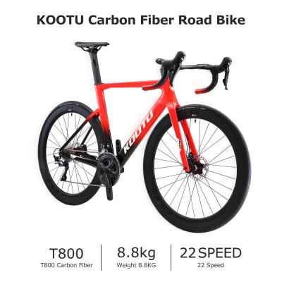 China KOOTU SAVA Full Carbon Road Bike integrierte völlig inneres Kabel zu verkaufen