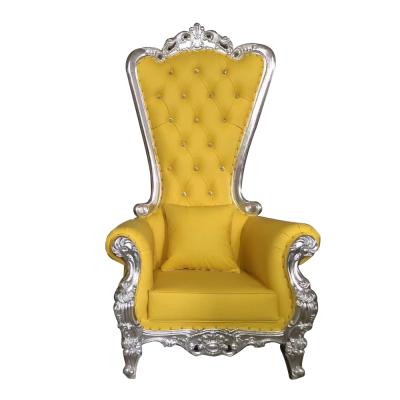 China Wedding customized European style double mermaid high-back sofa chair for living room pull loop wedding high-end sofa for sale