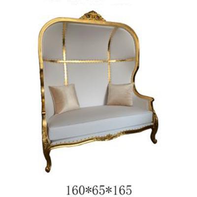 China Wedding European Sofa Chair Living Room Lobby Hotel Lobby Chair Princess Style VIP Birdcage Neoclassical Chair for sale