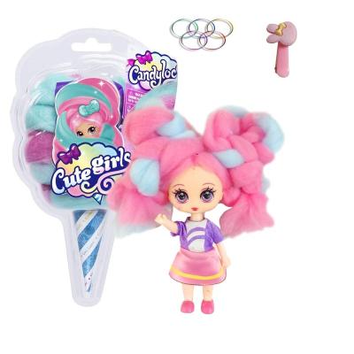 China 5 Inch Cute Ice Cream Girl Doll Cartoon Toy For Children for sale