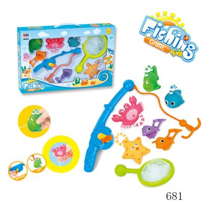 China Funny plastic fishing toy plastic fishing toy kids play set children play set for sale