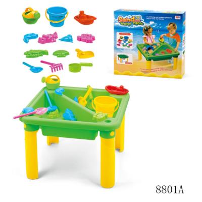 China Outdoor Summer Plastic Beach Toys Sand and Water Table Play Set for sale