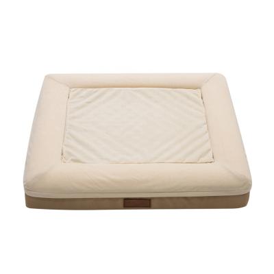 China Memory Waterproof Foam Orthopedic Accessories Dog Pet Bed Luxury Waterproof Orthopedic Pet Bed Pet Bed for sale