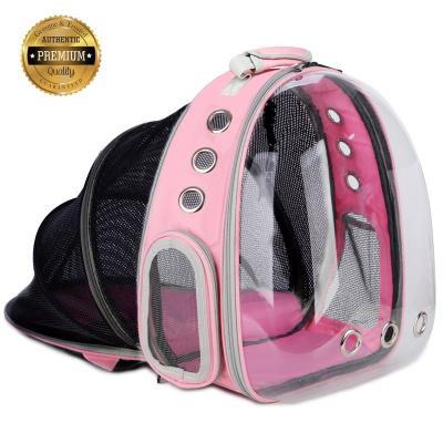 China Breathable Cat Backpack Carrier Bubble Bag Space Capsule Pet Carrier for Small Dogs and Large Cats Clear Bubble Backpack to Increase Trav for sale