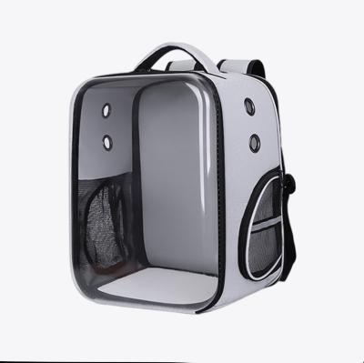 China Outdoor Breathable Plastic Pet Travel rBag Pet Carrier Rabbit Puppy Kitten Carrier and Cat Carrie Carrier for sale