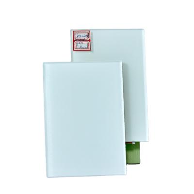 China Modern Manufacturer Wholesale Ultra Clear Ivory Lacquered Glass for Home Decor for sale