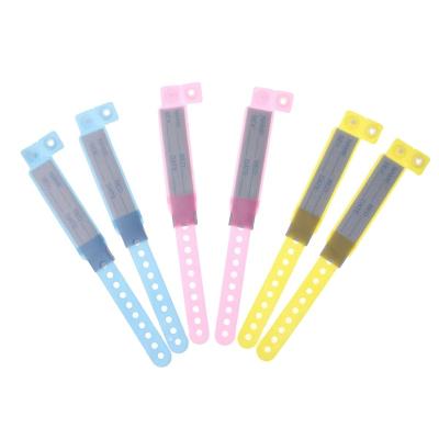 China Plastic or PVC Premium Quality Hospital Patient ID Band Wrist Strap ID Band for sale