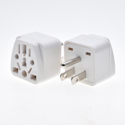 China Residential / General Purpose Ground USA Type B Plug World 150 Country International Travel Universal Power Plug Adapter for sale