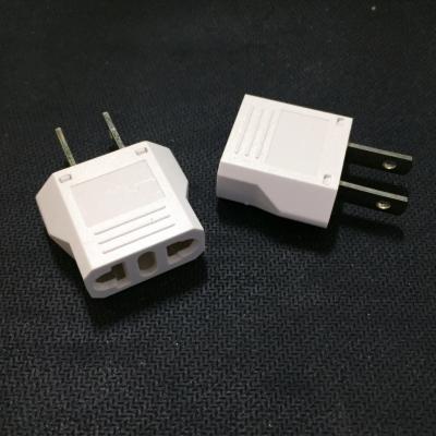 China Convenient Travel Europe To USA Power Plug Adapter Adapter Convert Converter Eu To Us for sale