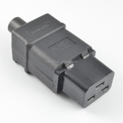 China Industrial hot new connector! IEC 320 AC C19 Female Power Connectors Cord Plug SS-810 Female Power Socket 220v for sale