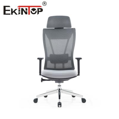 China Ekintop Free Sample Ergonomic 2022 Office Furniture Task Chair Office Desk Rotating Smart Chair for sale