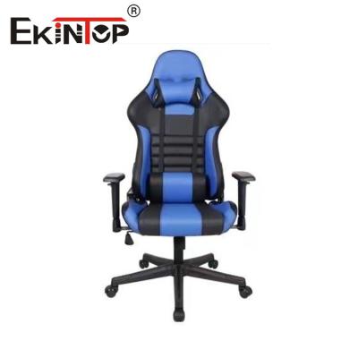 China Ekintop Convertible Cheapest Led Gaming Chair And Chair Set Gaming Table Chair With Footrest And Massage for sale