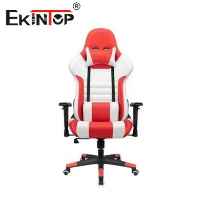 China Ekintop Custom Ergonomic Convertible Gaming Chair Pink Scorpion Gaming Chair Led Free Shipping for sale