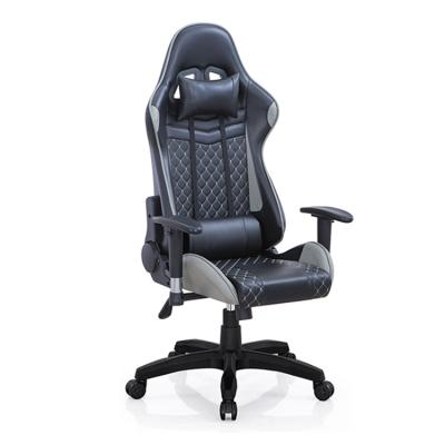 China Ekintop Adjustable Modern Free Sample (Height) PU Leather Gaming Chair Led Gaming Chair for sale