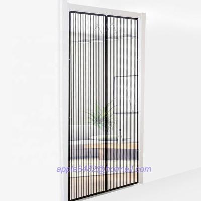 China Easy Installation Hand Free Magnetic Mesh Fly Screen Door Prevent Mosquito Curtain for sale