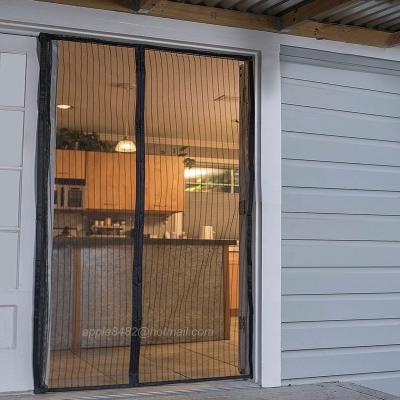 China Magnetic Folding Screen Caravan Door Fly Screen Curtain for sale