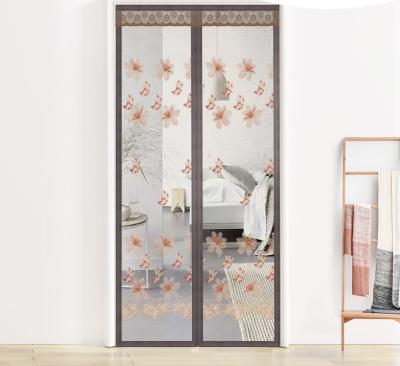 China Automatic Folding Screen Fly Screen For Door for sale