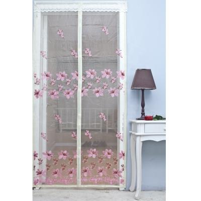 China Folding Screen Door Entrance Mosquito Mesh Curtain for sale