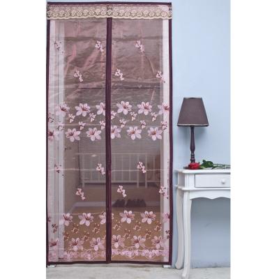 China Automatic Magnetic Folding Screen Door Jiaoyang Insect Screen Door Magnetic Soft Curtain To Keep Out Flies for sale