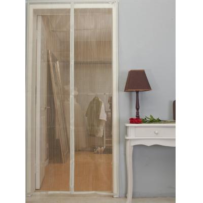 China Mosquito Net Fly Screen Folded Magnetic Curtain for sale