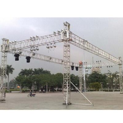 China Event Technology Trade Show Building Led Screen Display Aluminum Truss Led Display Screen Hanging Truss for sale