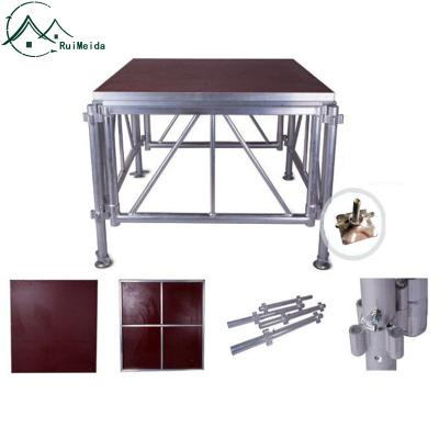 China Hot Sale High Quality Event Technology Trade Show Building For Sale Fashion Breakout Stage Frame Stage Insert For Exhibition Concert for sale