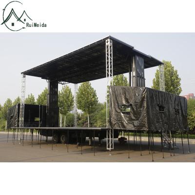 China High quality outdoor cheap used lighting event technology trade show construction stage truss aluminum system for event for sale