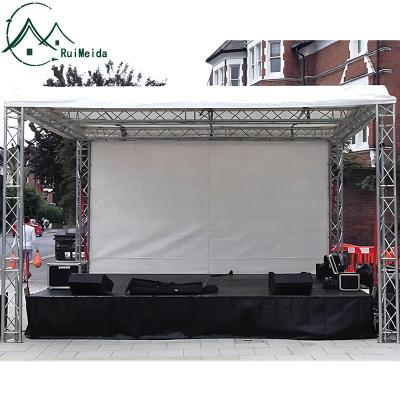 China Heavy Duty High Quality Aluminum Event Technology Trade Show Building Outdoor Event Stage Roof Truss Display For Sale for sale