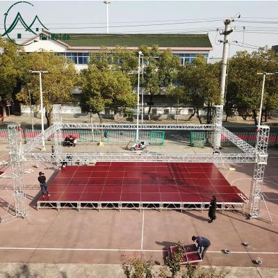 China Event Technology Trade Show Building Roof Concert Lighting Aluminum Stage Truss System For Sale for sale