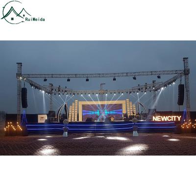 China Wholesale high quality outdoor aluminum event technology trade show construction stage roof truss display for sale for sale