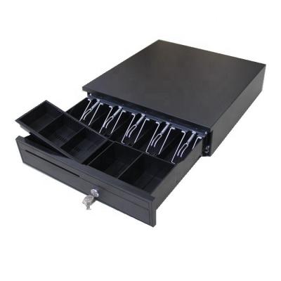 China 1) Supermarket 2)Stores POS System 5 Coin Metal Cash Register Cash Drawer With Safe Lock Box RJ11 for sale