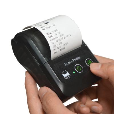 China Hot Selling Black And White Cheap Amazon Mini Blue-tooth 58mm Handheld Mobile POS Receipt Portable Thermal Printer for sale