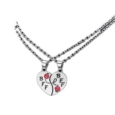 China Europe and America Wholesale Customized Latest Style Heart Necklace Fashion Jewelry  Alloy For Women for sale